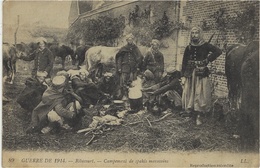 89- WWI - RIBECOURT - Campement De Spahis Marocains  -ed. L L - Ribecourt Dreslincourt