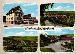 Brachttal - Schlierbach, Mehrbild-AK, Ca. 70er Jahre - Main - Kinzig Kreis