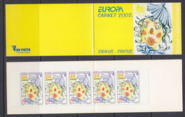 Europa Cept 2002 Bosnia/Herzegovina Sarajevo Booklet  With Strip Of 5v ** Mnh (34577) - 2002