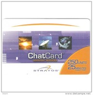 Canada-Chat Card(plastic Card) 250units By Stratos,used - Kanada