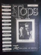 Revue "Tops The Magazine Of Magic August 1947" - Amusement