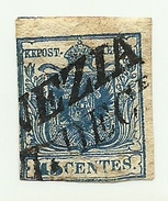 1850 - Italia - Antichi Stati - Lombardo-Veneto 10 Stemma - Lombardy-Venetia