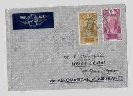 Colonies Françaises – GUINEE Française « CONAKRY »L.S.I. – Tarif PA « France Métro » - Covers & Documents
