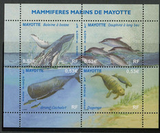 Mayotte 2005 - Block 8 - ** Mnh Neuf Postfris - Meeressäuger - Mammeres Marins - Blocs-feuillets