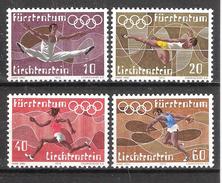 LIECHTENSTEIN 1972, JO / Olympics / Jeux Olympiques MUNICH Série Yvert N° 499 / 502  Neuve ** / MNH, TB - Summer 1972: Munich