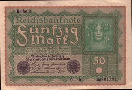 50 Mark 1919 Reihe 2 - 50 Mark