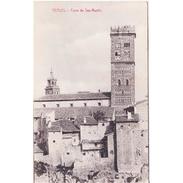 TRLTPA2659-LFTD9152.Tarjea Postal De TERUEL.casas,iglesia Y LA TORRE DE SAN MARTIN En TERUEL - Teruel