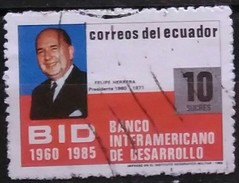 ECUADOR 1986 The 25th Anniversary Of Inter-American Development Bank. USADO - USED. - Ecuador