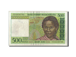 Billet, Madagascar, 500 Francs = 100 Ariary, Undated (1994), KM:75a, TTB - Madagascar