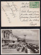 Monaco 1941 Picture Postcard MONTE CARLO To ROMA Italy - Covers & Documents