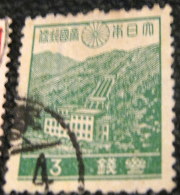 Japan 1937 Hydro Electric Dam 3s - Used - Gebraucht