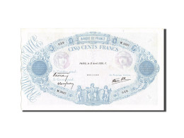Billet, France, 500 Francs, 500 F 1888-1940 ''Bleu Et Rose'', 1939, 1939-04-13 - 500 F 1888-1940 ''Bleu Et Rose''
