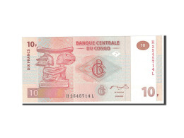 Billet, Congo Democratic Republic, 10 Francs, 2003, 2003-06-30, KM:93a, NEUF - Republiek Congo (Congo-Brazzaville)