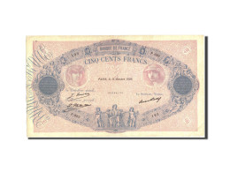 Billet, France, 500 Francs, 500 F 1888-1940 ''Bleu Et Rose'', 1926, 1926-10-15 - 500 F 1888-1940 ''Bleu Et Rose''