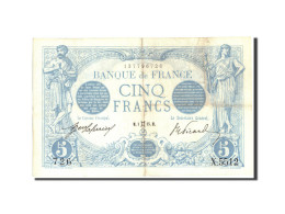Billet, France, 5 Francs, 5 F 1912-1917 ''Bleu'', 1915, 1915-05-01, TTB+ - 5 F 1912-1917 ''Bleu''