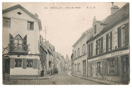 Groslay  Rue De Paris -les Magasins - Groslay