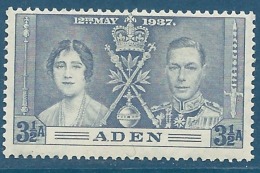 Aden  - Yvert N°15 ( *)  -   Cw19612 - Aden (1854-1963)