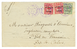 " FUTUNA" : 1925 5c + 10c(x2) Obl. Trés Rare Grand Cachet PRt FRANCAIS FUTUNA Sur Enveloppe Via SUVA FIJI Pour La - Other & Unclassified