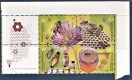 ARGENTINE 2001   Apiculture    Abeilles - Bee On Flower, Bees On Honey Com, Apiarist, Honey Pollen. + Fascicule MNH - Blocs-feuillets