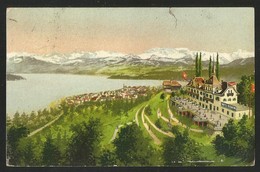 RÜSCHLIKON ZH Horgen Hotel Kurhaus BELVOIR Zürich 1914 - Horgen