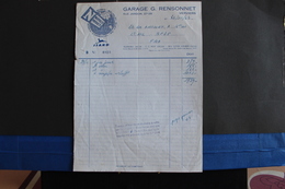 Fac-15 / Verviers - Garage G. Rensonnet,( ISARD ) Concessionnaire - Morris . Wolseley . Riley  - MG /  1963 . - Automobile