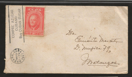 E)1947 CARIBBEAN, SUGAR CANC., FRANKLIN D. ROOSELVET, CIRCULATED COVER TO MATANZAS.XF - Briefe U. Dokumente