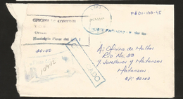 E)1995 CARIBBEAN, CIRCULATED COVER  TO MATANZAS, CERTIFICATE, INTERNAL USAGE, F - Storia Postale