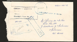 E)1995 CARIBBEAN, CIRCULATED COVER  TO MATANZAS, CERTIFICATE, INTERNAL USAGE, F - Covers & Documents