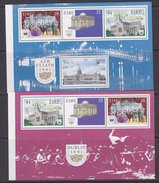 Ireland 1991 Dublin European City Of Culture2  Booklet Panes ** Mnh (34595) - Booklets