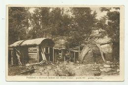 POSIZIONI E RICOVERI ITALIANI SUL MONTE CUCCO PRESSO ZAGORA  VIAGGIATA FP - Guerre 1914-18