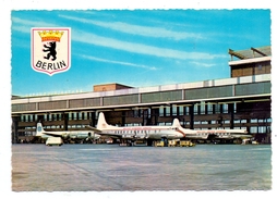 1000 BERLIN - TEMPELHOF, Flughafen / Airport - PAN AM, BEA, British United, 1965 - Tempelhof