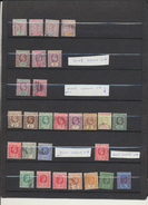 Leeward 1890 - 1947 Lot De Timbres  Oblit Et * MH - Leeward  Islands