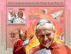 Togo 2011, Towards Beatification Pope J. Paul II, Mother Teresa, BF - Madre Teresa