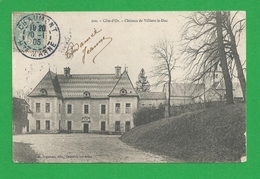CPA FRANCE Chateau De VILLIERS LE DUC - Sonstige & Ohne Zuordnung