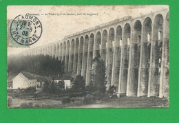 CPA FRANCE CHAUMONT Le Viaduc Avec Locomotive - Chaumont