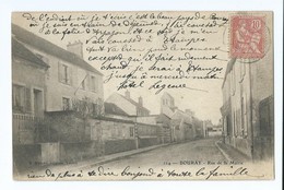 1139 - Bouray Rue De La Mairie 114 Mouchon 10c - Dos Simple Circulée Pour Varzy - Andere & Zonder Classificatie