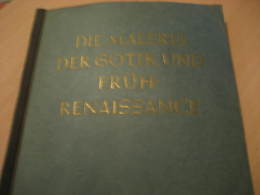 CIGARETTEN BILDERDIENST 101 Complete ALBUM Book Cards GOTHIC PAINTING RENAISSANCE German Language Period 1930's. 90 Page - Sammelbilderalben & Katalogue