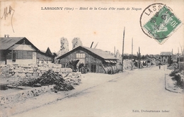 ¤¤  -  LASSIGNY   -  Hôtel De La Croix D'Or , Route De Noyon    -  ¤¤ - Lassigny