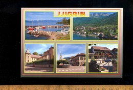 LUGRIN Haute Savoie 74 : Multivues Aspect Du Village - Lugrin