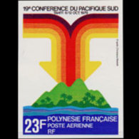 FR.POLYNESIA 1979 - Scott# C171 SPC Conf. Imperf. Set Of 1 MNH - Ungebraucht