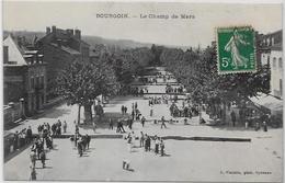 CPA Jeu De Boules Pétanque Circulé BOURGOIN - Giochi Regionali