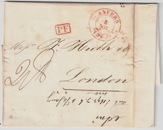 1840, " ANVERS " Rare " PF " , #7090 - 1830-1849 (Independent Belgium)