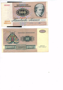 Billet 1972 De 100 Couronnes - Dinamarca