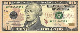 UNITED STATES 10 DOLLARS 2013 P-539K UNC [ US539K ] - Billets De La Federal Reserve (1928-...)