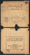 Telegram Of 1925, With Interesting ADVERTISEMENT Printed On Back! - Other & Unclassified