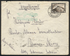 Cover Sent By ZEPPELIN From Friedrichshafen To Buenos Aires On 17/OC/1931, Franked By Sc.C37 With Cancel Of... - Autres & Non Classés