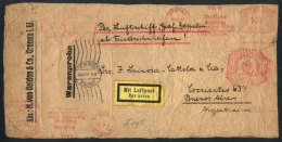 Front Of A Commercial Cover That Containg Samples, Sent From Gronau To Argentina By ZEPPELIN On 21/OC/1932, It... - Other & Unclassified