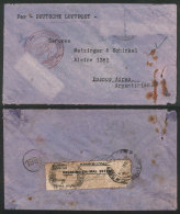 PLANE CRASH: Cover Sent To Buenos Aires By Airplane Dornier Tapajoz, Which Crashed On 3/MAY/1934 While It Landed In... - Andere & Zonder Classificatie