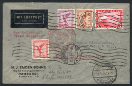 Cover Sent By ZEPPELIN From Hamburg To Buenos Aires On 25/MAY/1934, Franked With 1.75Mk., With Friedrichshafen... - Other & Unclassified