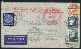 Cover Flown By Zeppelin, Sent From Hamburg To Buenos Aires On 26/OC/1934, Friedrichshafen Transit Mark Of 27/OC,... - Andere & Zonder Classificatie